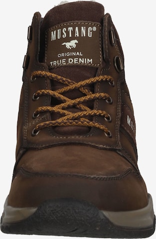 MUSTANG Lace-Up Boots in Brown