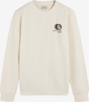 Scalpers Collegepaita 'Games' värissä valkoinen: etupuoli