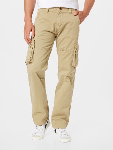 ALPHA INDUSTRIES Regular Cargobukse 'Jet' i beige: forside