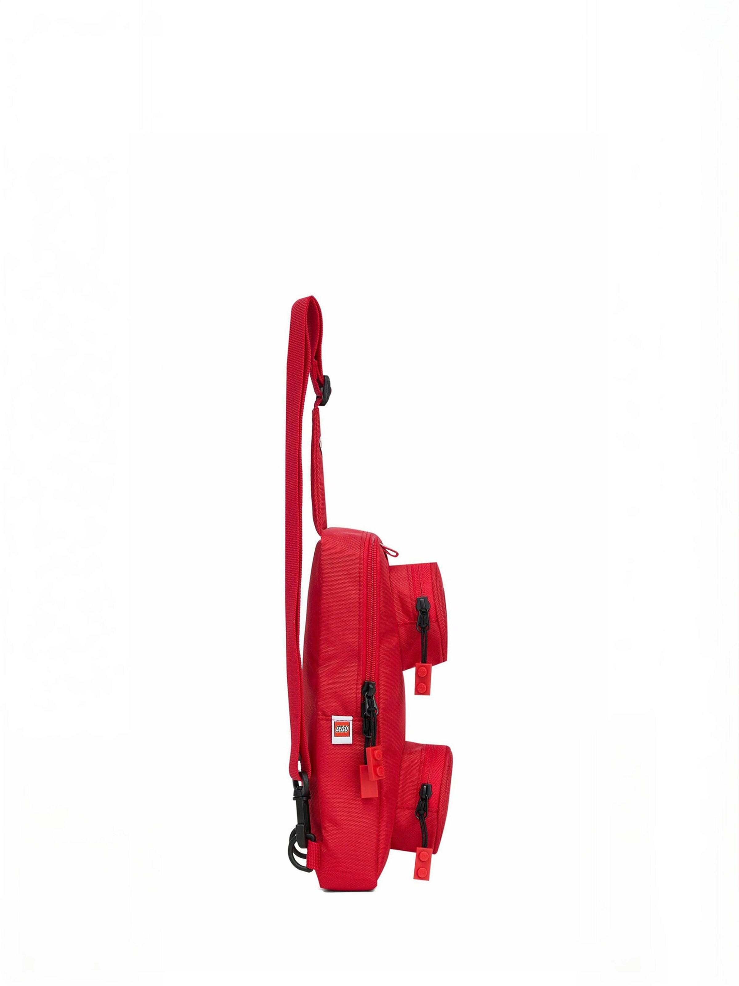 Sac ' Brick ' LEGO® Bags en rouge : sur le côté