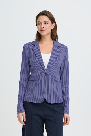 ICHI Blazers 'IHRuti' in Blauw: voorkant