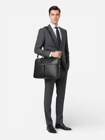 Porte-documents 'Oliver New' Cheval Firenze en noir