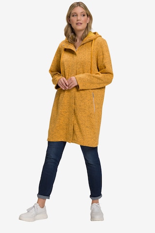 Ulla Popken Knit Cardigan in Yellow