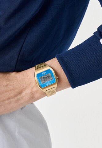 ADIDAS ORIGINALS Digitaal horloge in Goud: voorkant