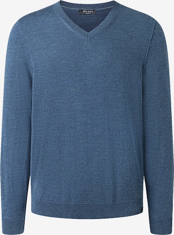 Pullover di MAERZ Muenchen in blu: frontale