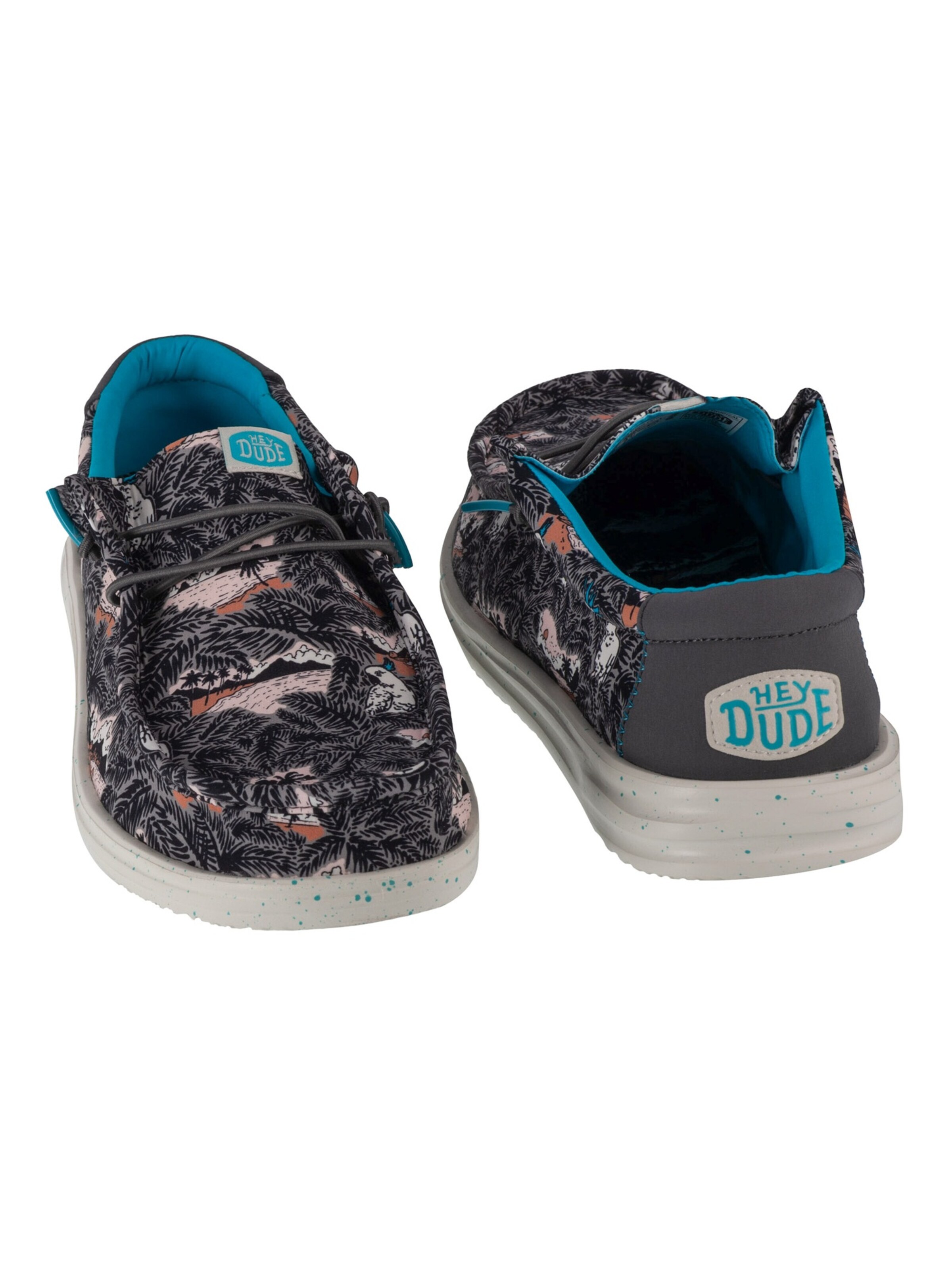 Mocassin 'Hey Dude Wally H2O Tropical' HEY DUDE en noir