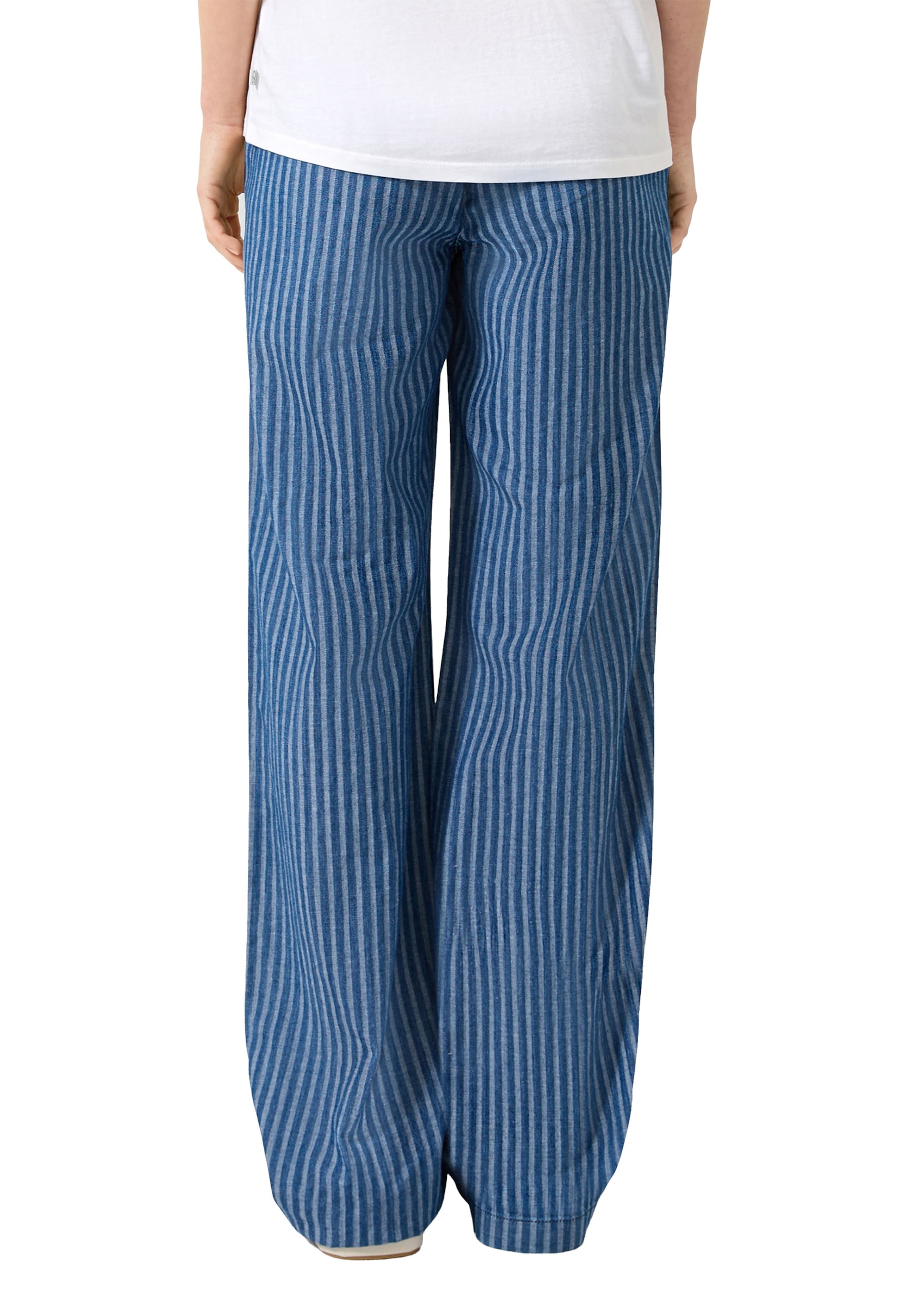 QS Regular Jeans in Blauw