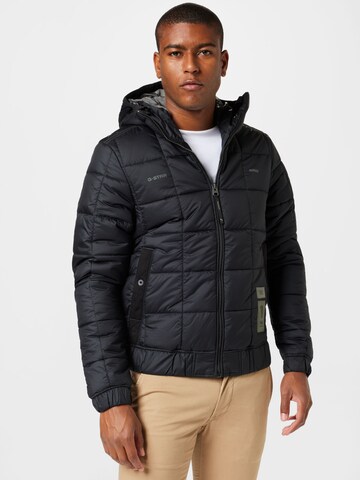 G-Star RAW - Chaqueta de entretiempo en negro: frente