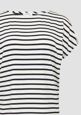 T-shirt s.Oliver en blanc