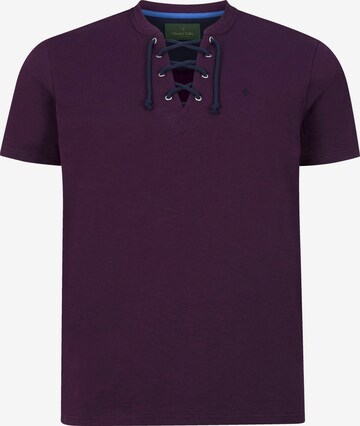 Charles Colby Shirt in Purple: front