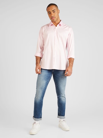 Karl Lagerfeld - Regular Fit Camisa em rosa