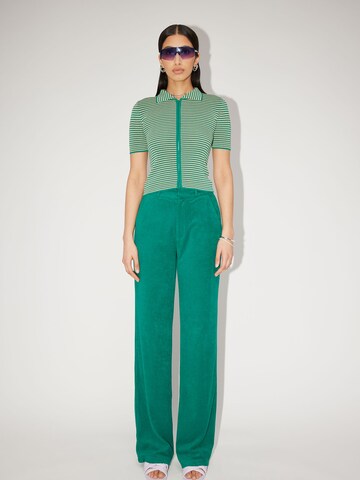 LeGer by Lena Gercke Loose fit Chino trousers 'Jessica' in Green