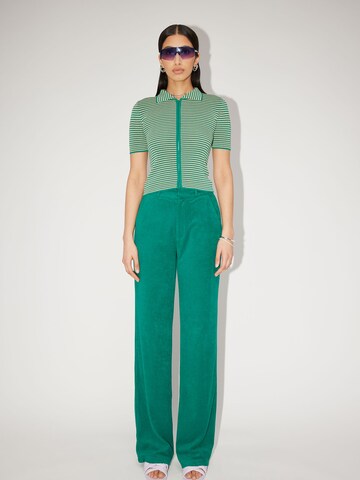 LeGer by Lena Gercke Loosefit Chino 'Jessica' in Groen