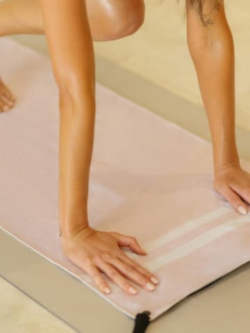 Serviettes 'Magnet' woodsandwaves en rose