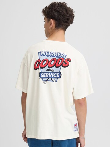 !Solid - Camiseta ' SDBrooks ' en blanco