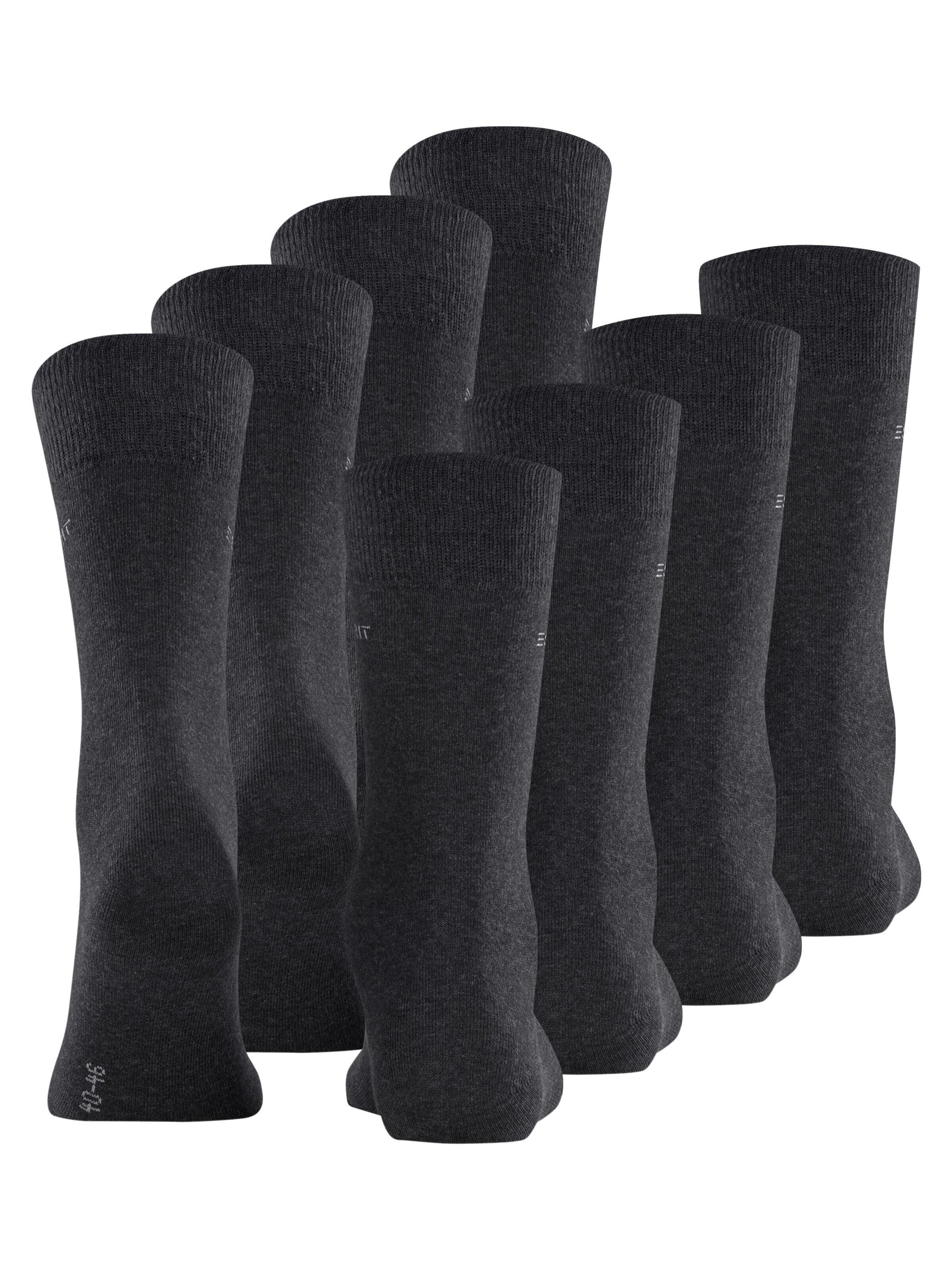 ESPRIT Socks 'Solid 4-Pack' in Grey