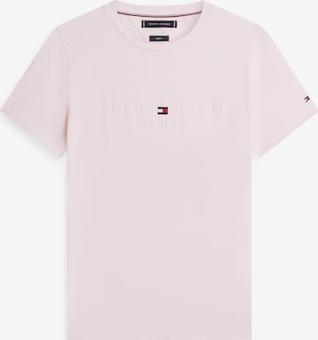 TOMMY HILFIGER Футболка в Ярко-розовый: спереди