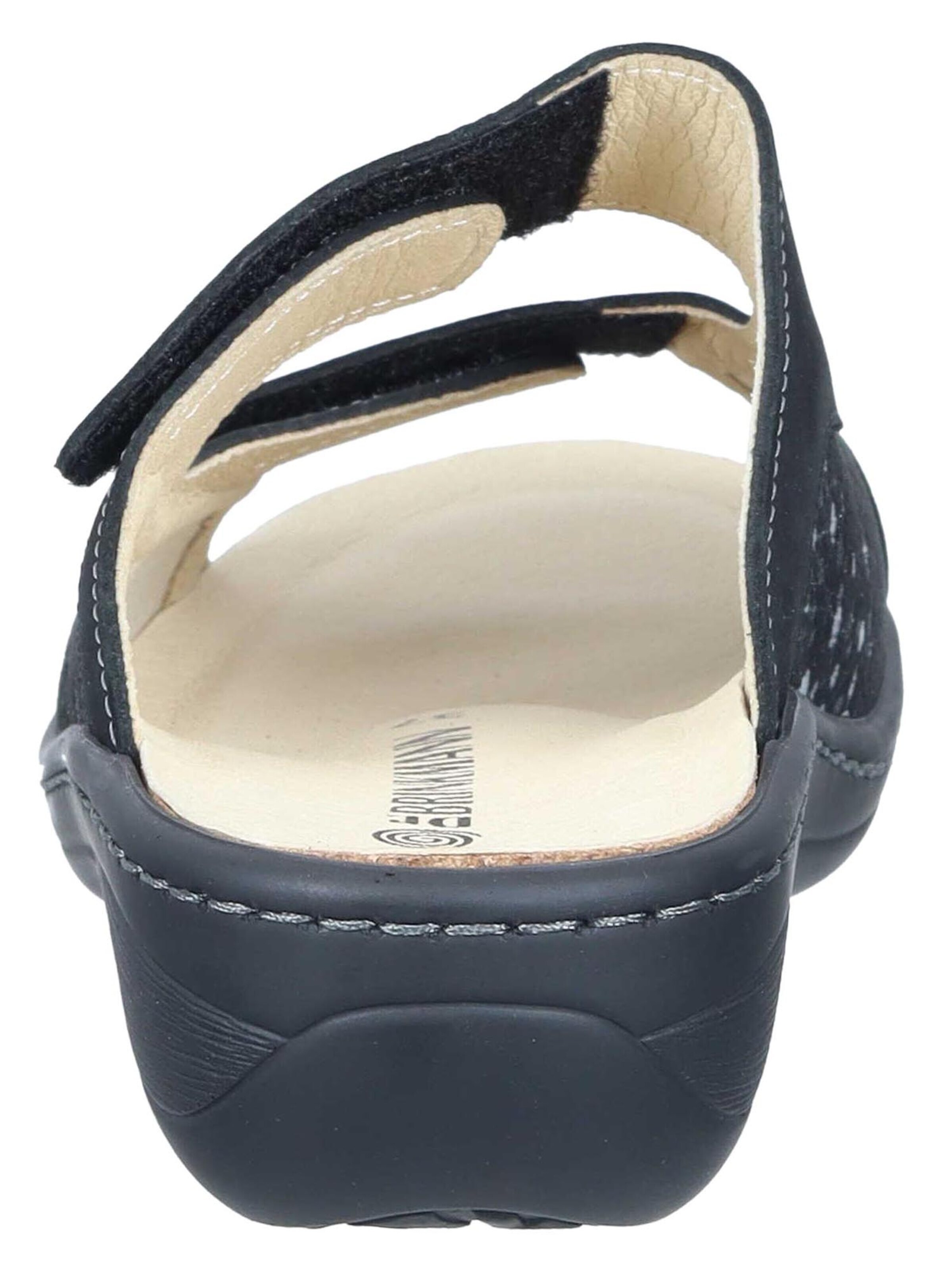 DR. BRINKMANN Mules 'Chelva' in Black