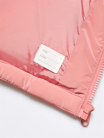 MANGO KIDS Overgangsjakke 'Chiara' i pink