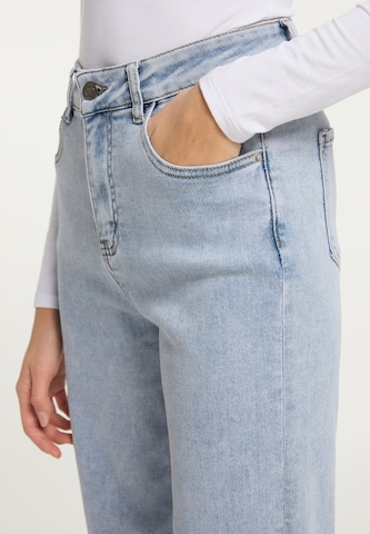 myMo NOW Wide leg Jeans in Blauw