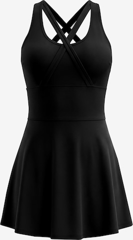 Robe Imily Bela en noir : devant