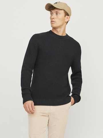 JACK & JONES Sweater 'JPRCCviggo' in Black: front