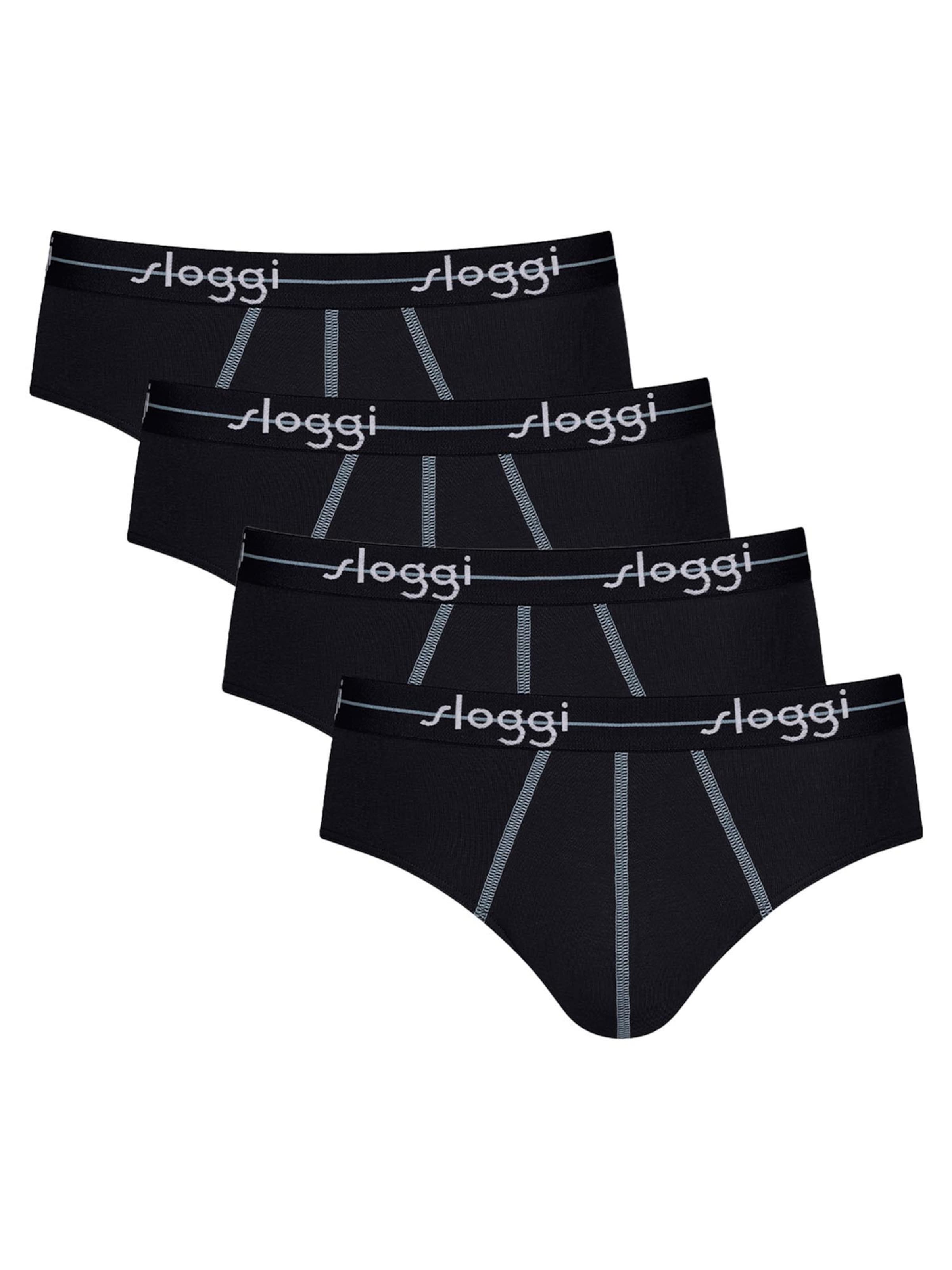 SLOGGI Slip 'Start' in Zwart: voorkant