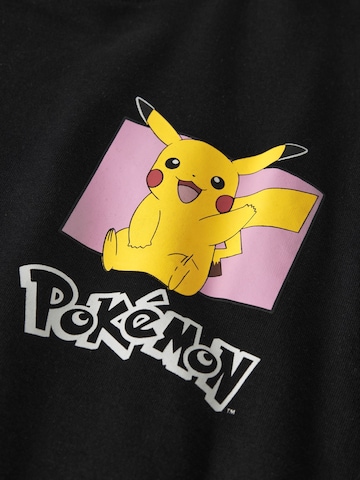 Bluză de molton 'NKFOLLAN POKEMON' de la NAME IT pe negru