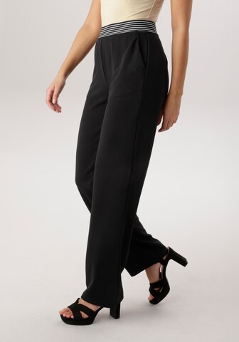 Aniston SELECTED Regular Pants in Black