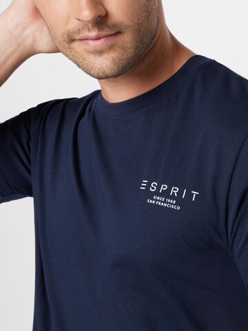 ESPRIT T-Shirt in Blau