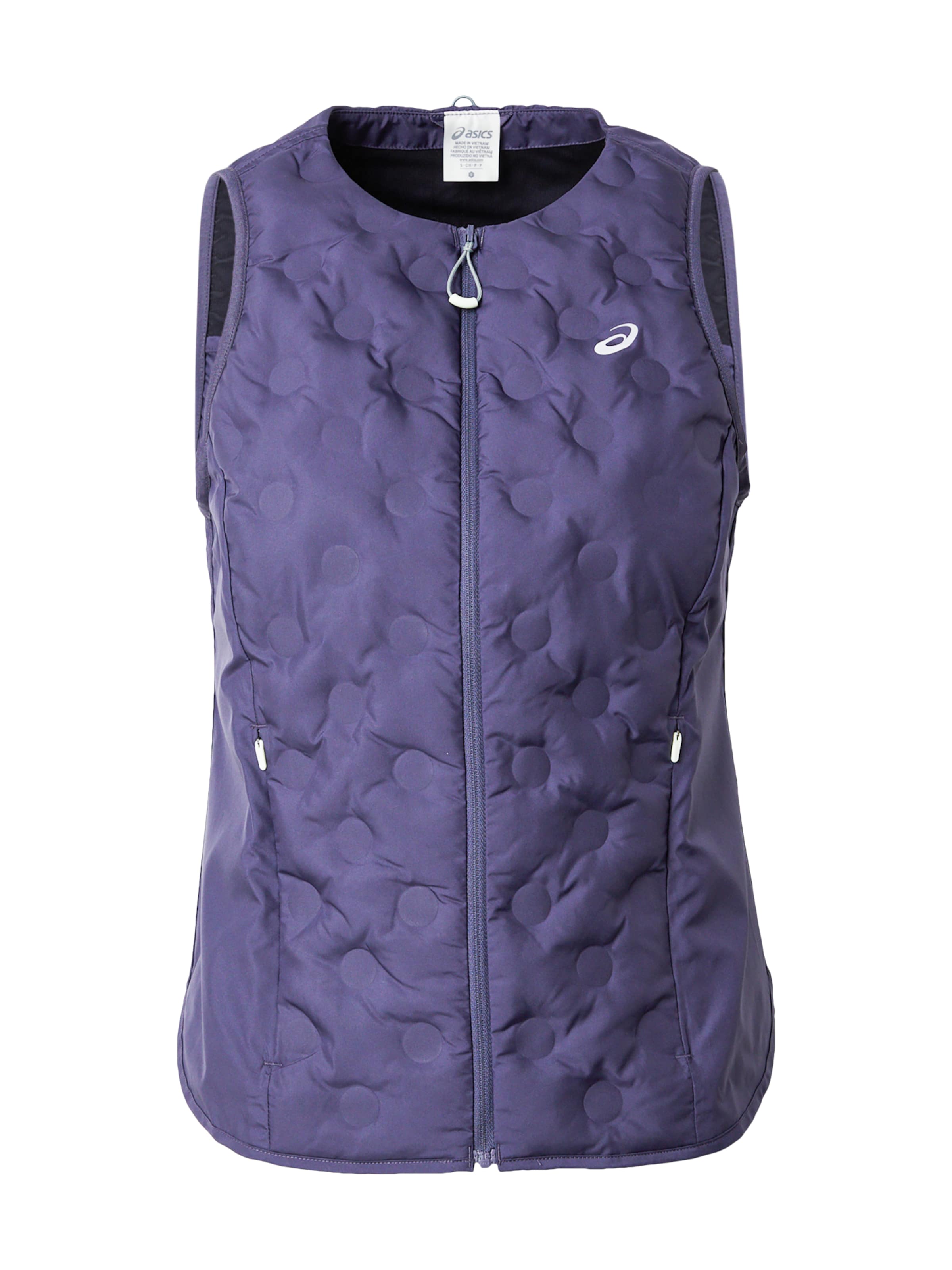 ASICS - Coletes desportivos 'NAGINO RUN' em roxo: frente