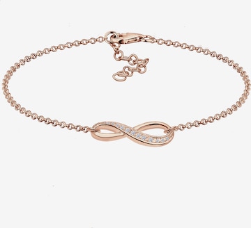 ELLI Armband 'Infinity' in Goud: voorkant