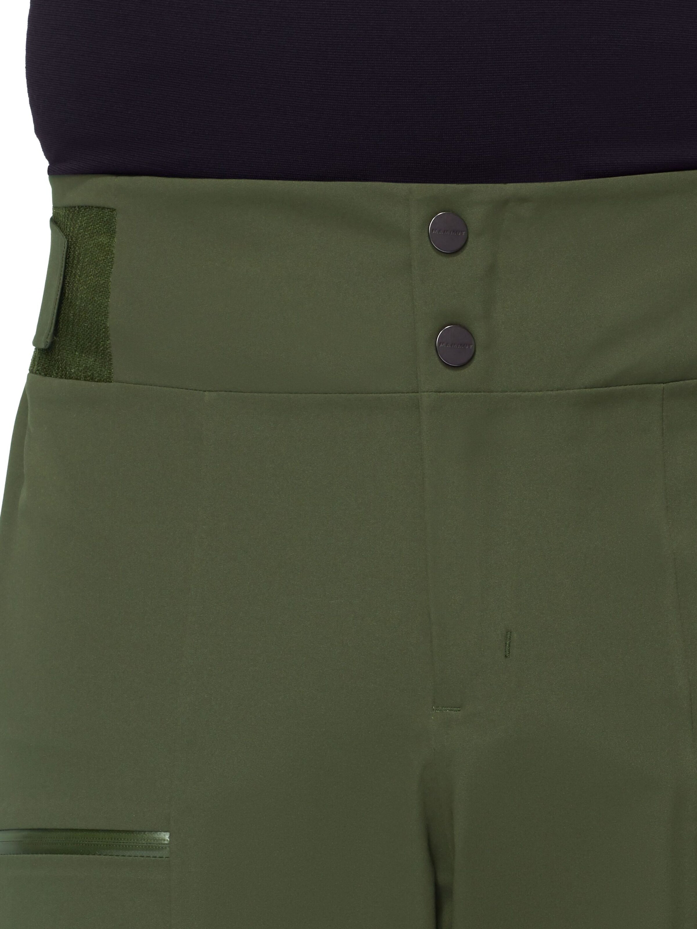 MAMMUT Regular Outdoor Pants in Green
