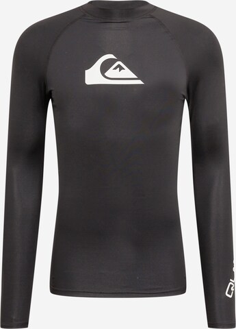 QUIKSILVER Funktionsshirt 'ALL TIME' in Schwarz: predná strana