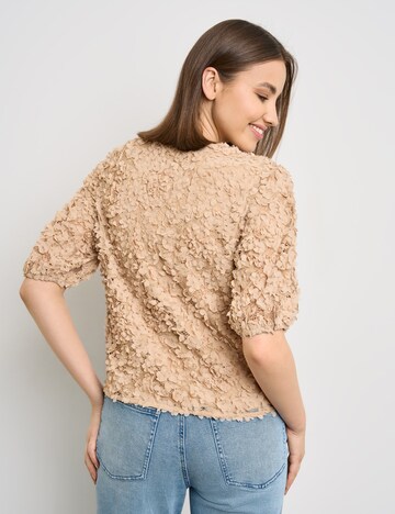 TAIFUN Bluse in Beige