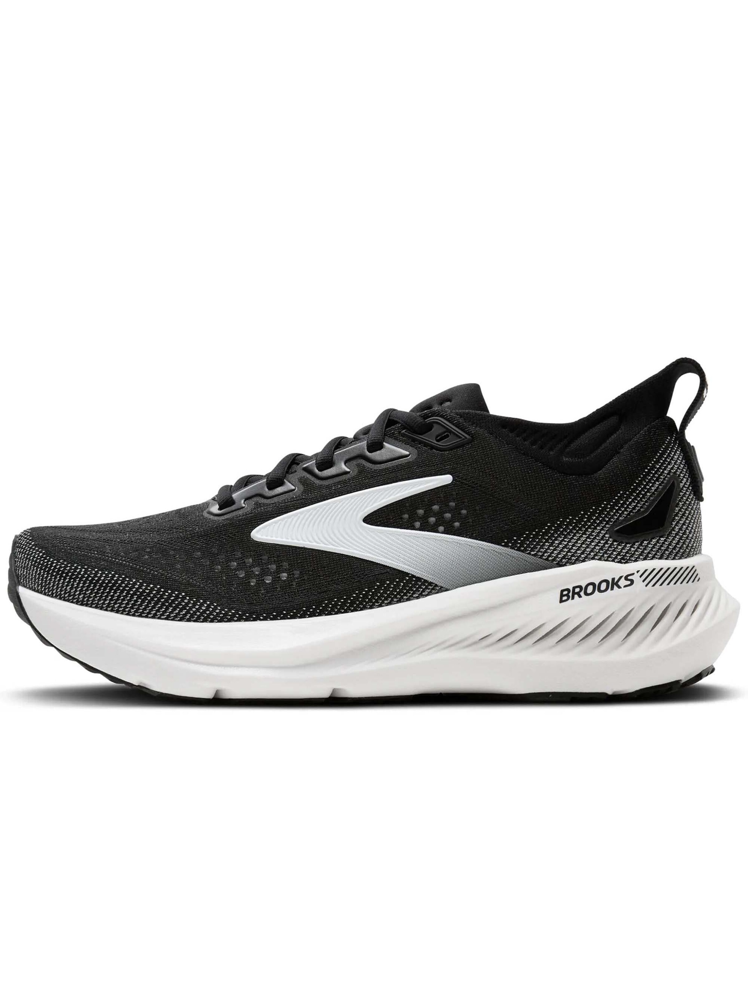 Chaussure de course BROOKS en noir : devant