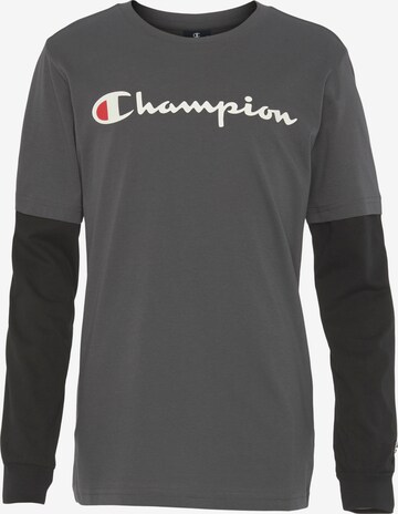 Champion Authentic Athletic Apparel Shirt in Grau: predná strana