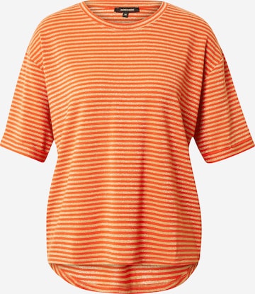 T-shirt MORE & MORE en orange : devant