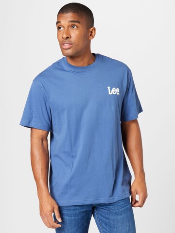 Lee Shirt in Blauw: voorkant