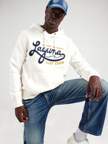 HOLLISTER - Sweatshirt em bege: frente