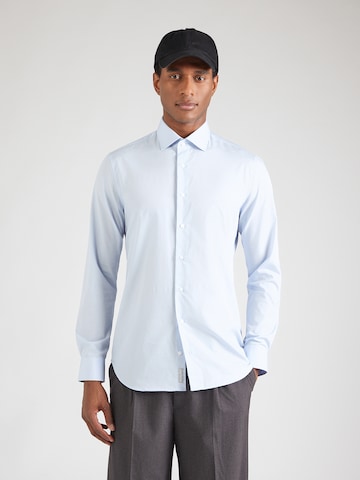 Slim fit Camicia di Michael Kors in blu: frontale
