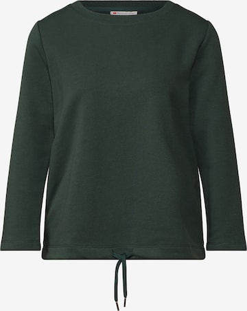 STREET ONE Mikina – zelená: přední strana