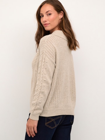 Cream Sweater 'Serapia' in Beige