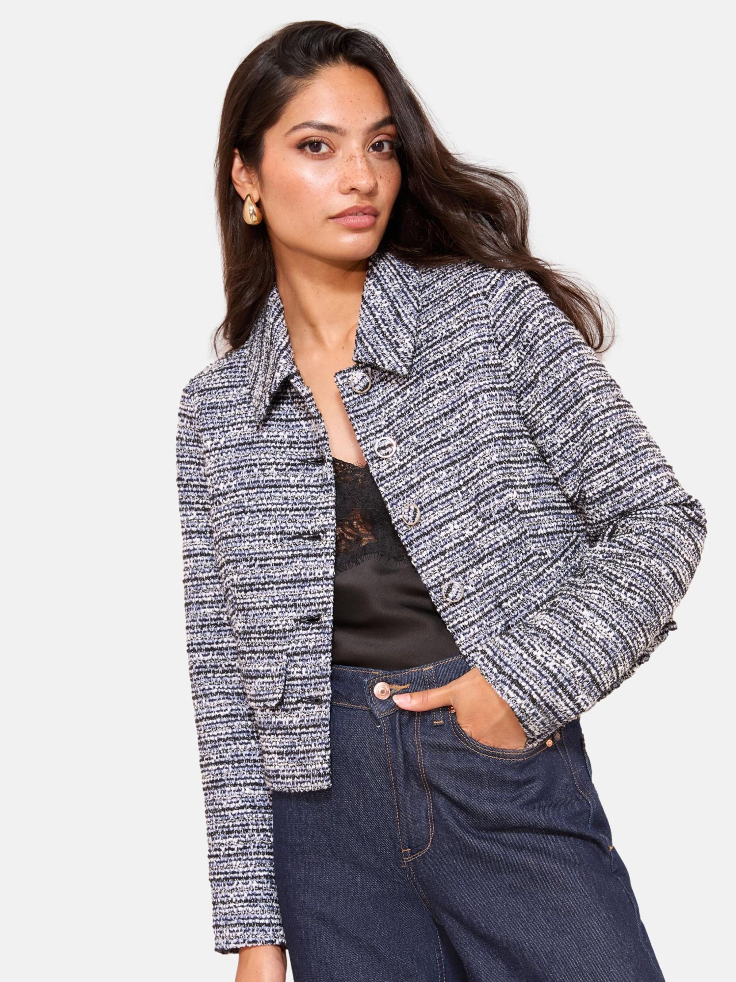 Friends Like These Jacke 'Boucle Trophy' in Mischfarben | ABOUT YOU