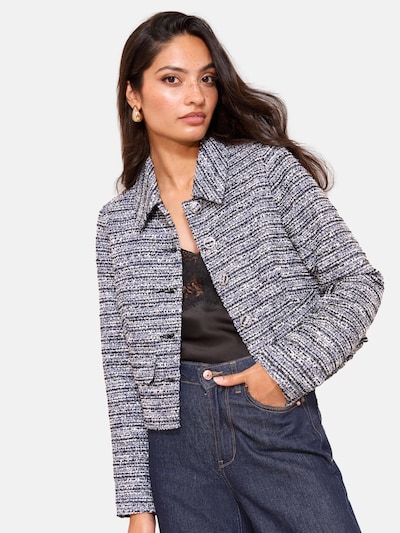 Friends Like These Kevad-sügisjope 'Boucle Trophy' violettsinine / must / valge, Tootevaade