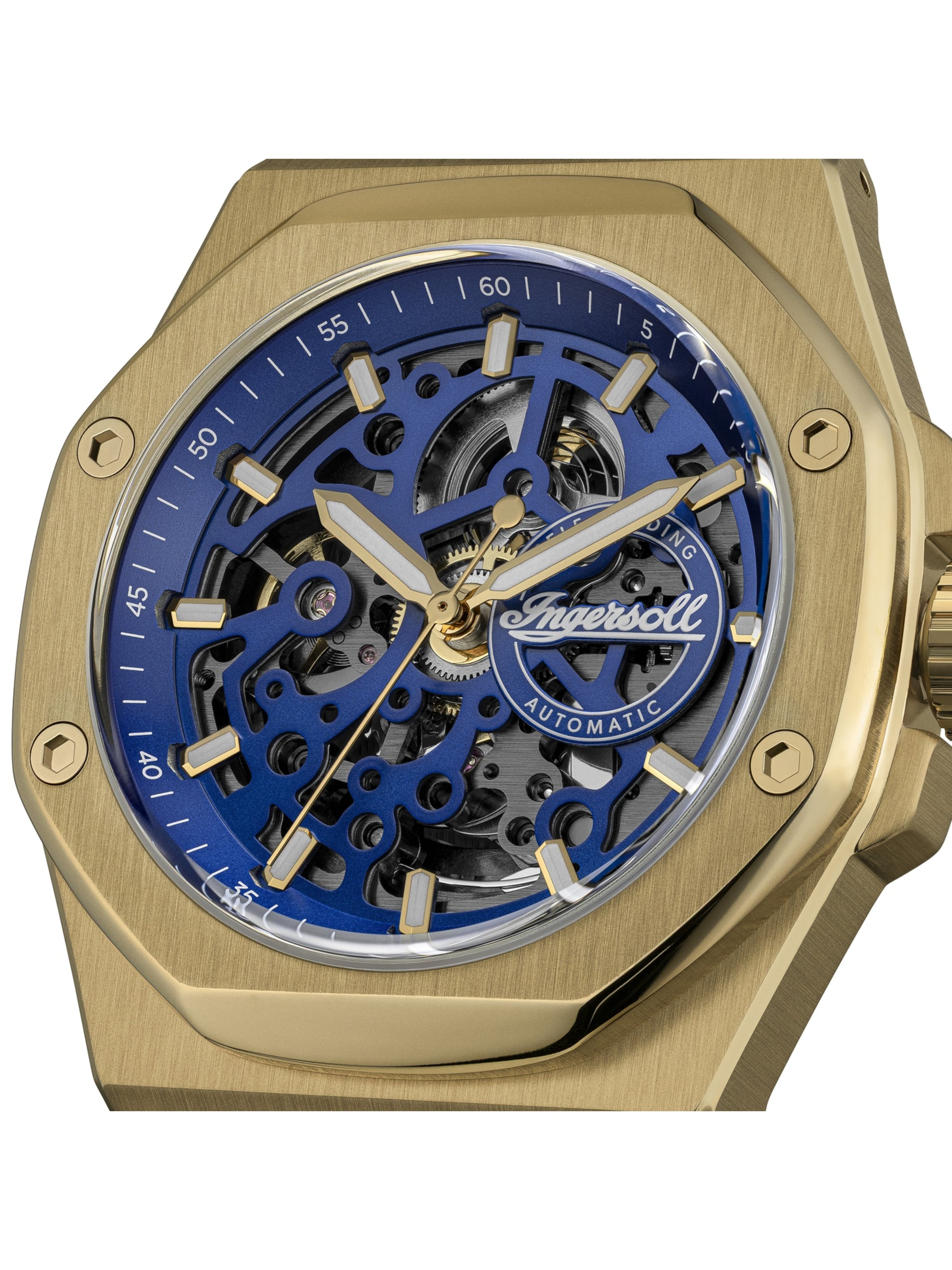 INGERSOLL Analoguhr in Gold