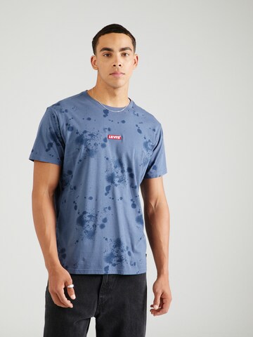 LEVI'S ® - Camisa 'SS Relaxed Baby Tab Tee' em azul: frente