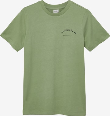 s.Oliver Shirt in Green: front