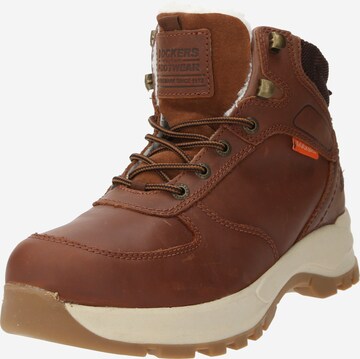 Dockers by Gerli Veterboots in Bruin: voorkant