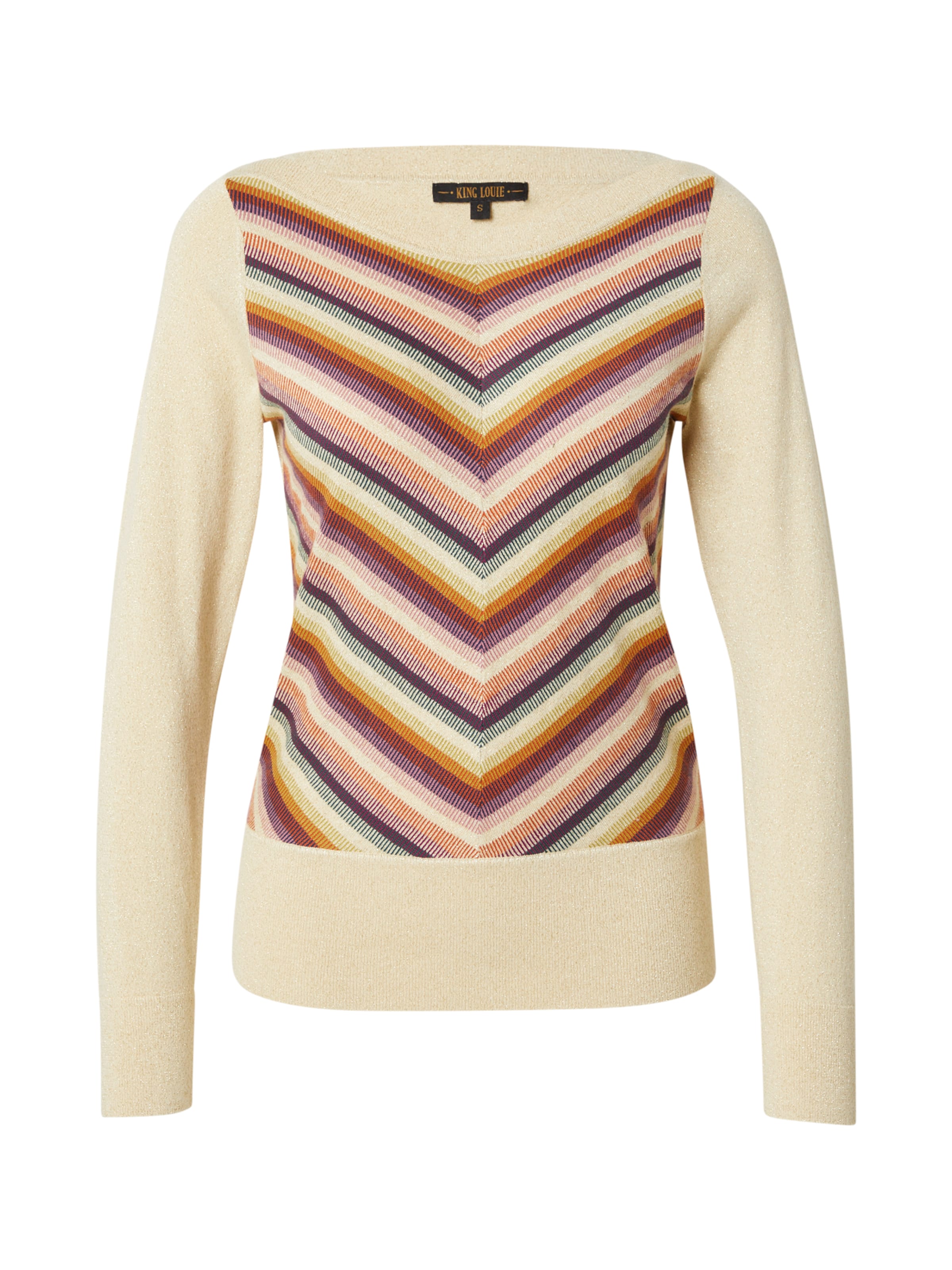 King Louie Shirt 'Ivy' in Beige: front